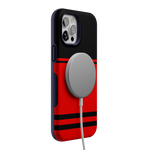 Storm Warning | Black & Red Stripes Case