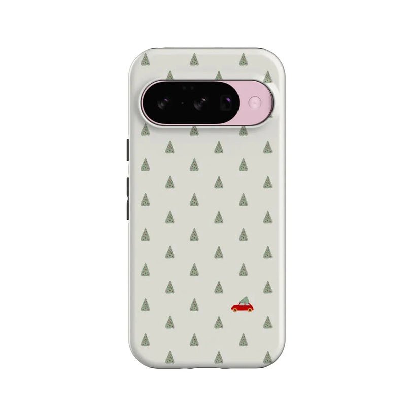 Rockin' Around | Christmas Tree Case Phone Case Casetry Essential + MagSafe® Google Pixel 10 