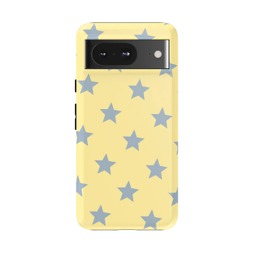 Shine Bright | Butter Yellow Stars Case - Google Pixel 8