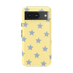Shine Bright | Butter Yellow Stars Case - Google Pixel 8