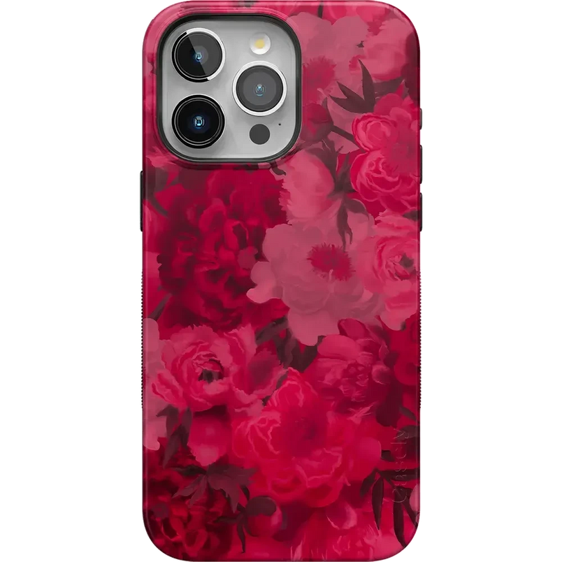 Romance Novel | Moody Floral Case iPhone Case get.casely Bold + MagSafe® iPhone 15 Pro Max 