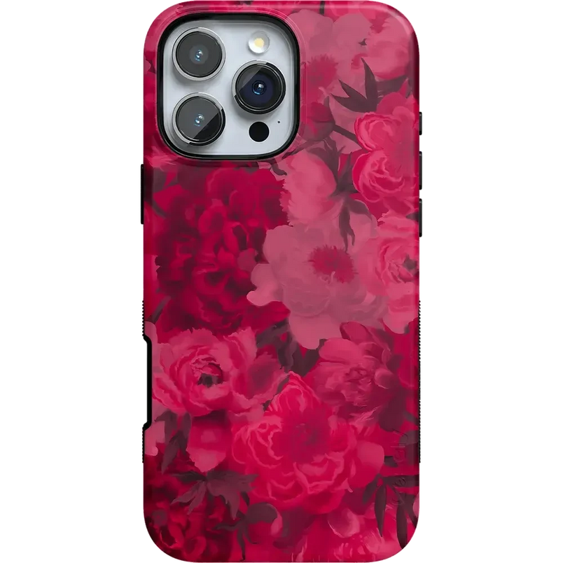 Romance Novel | Moody Floral Case iPhone Case get.casely Bold + MagSafe® iPhone 16 Pro Max 