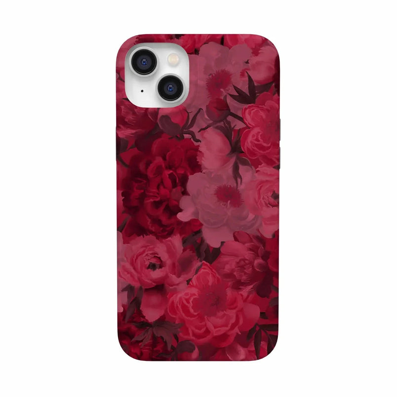 Romance Novel | Moody Floral Case iPhone Case get.casely Classic + MagSafe® iPhone 14 Plus 