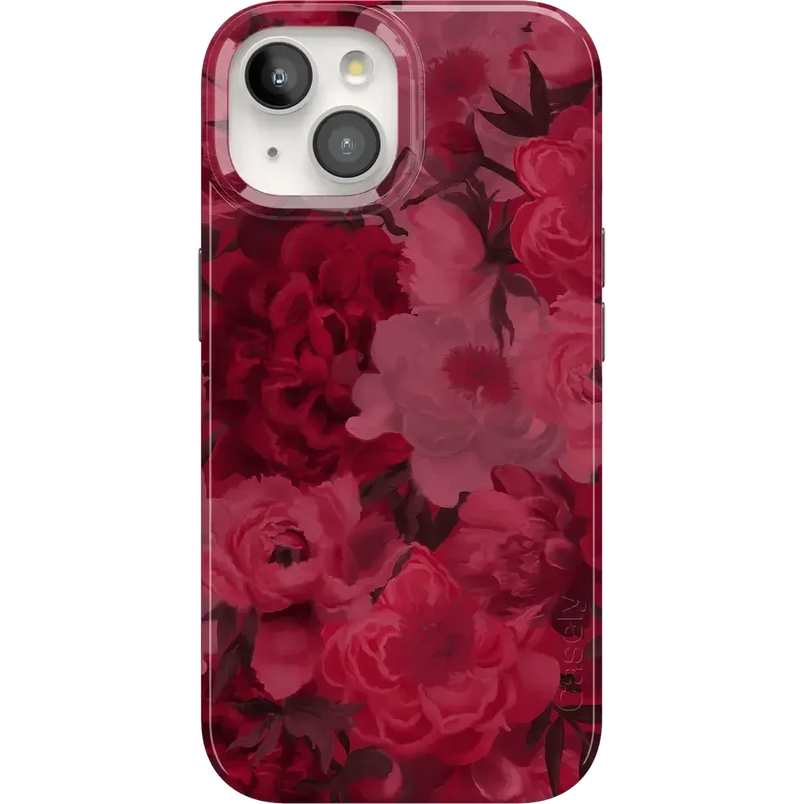 Romance Novel | Moody Floral Case iPhone Case get.casely Classic + MagSafe® iPhone 15 
