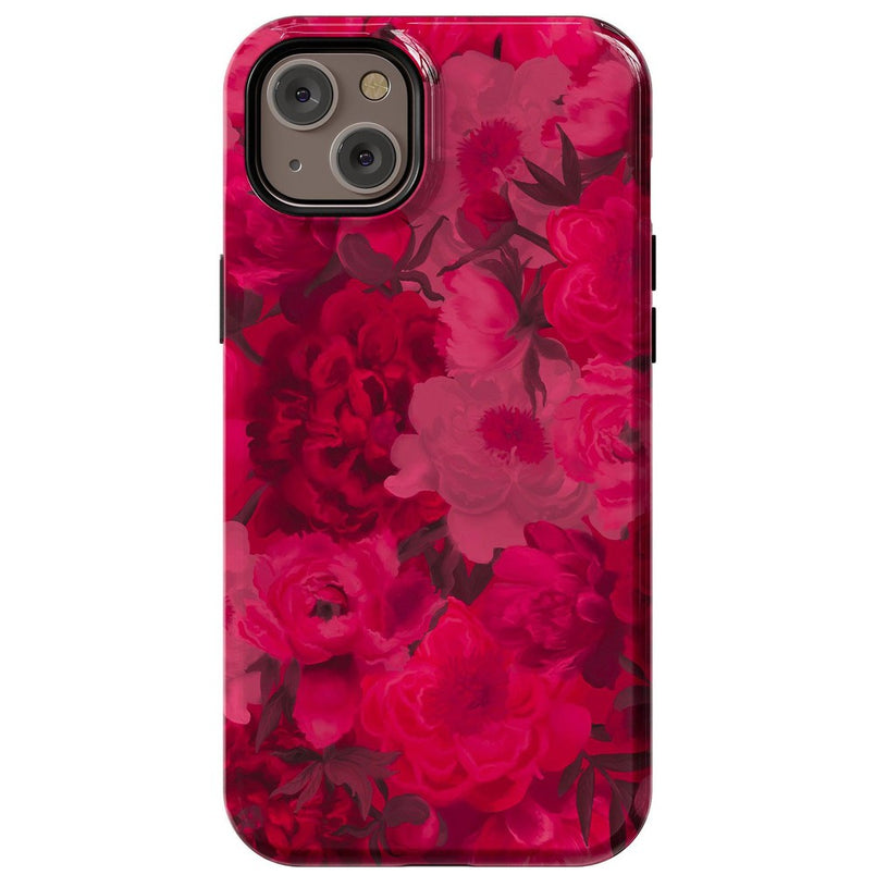 Romance Novel | Moody Floral Case iPhone Case get.casely Essential + MagSafe® iPhone 14 Plus