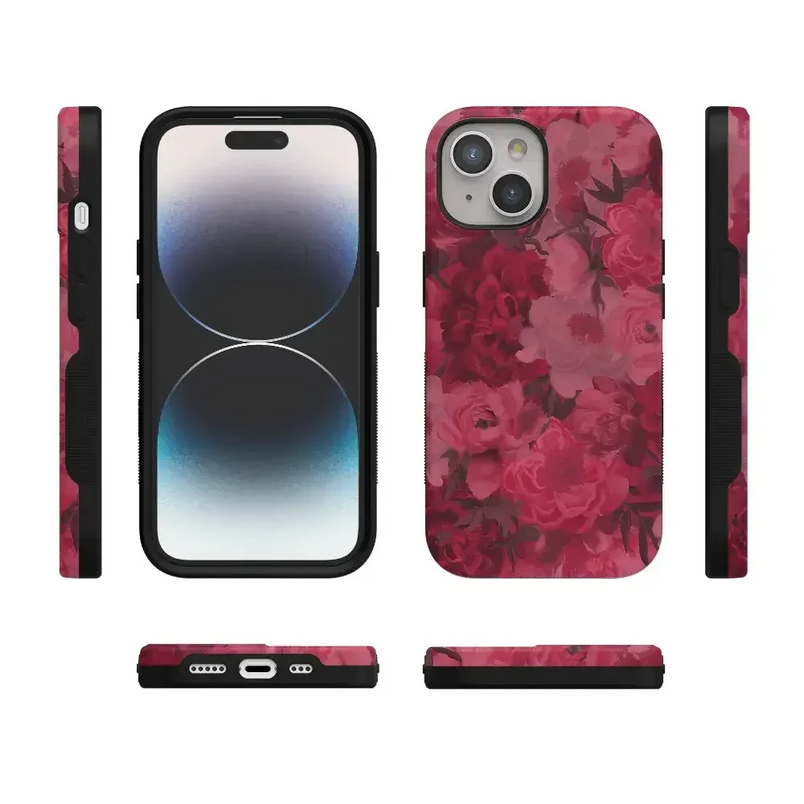 Romance Novel | Moody Floral Case iPhone Case get.casely 