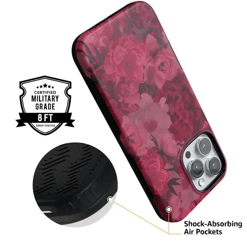 Romance Novel | Moody Floral Case iPhone Case get.casely 