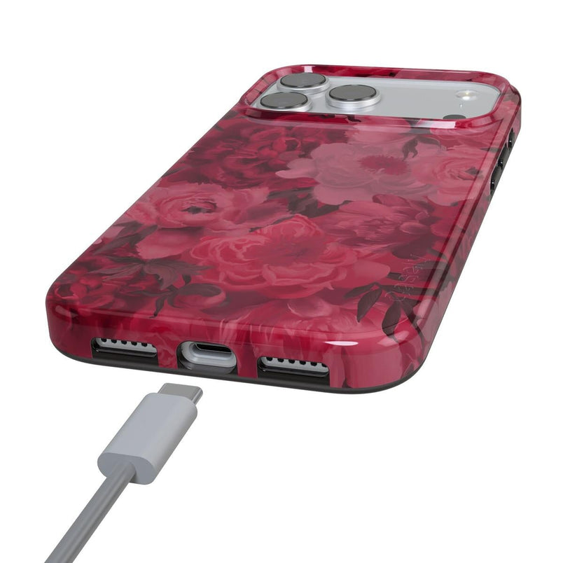 Romance Novel | Moody Floral Case iPhone Case get.casely 