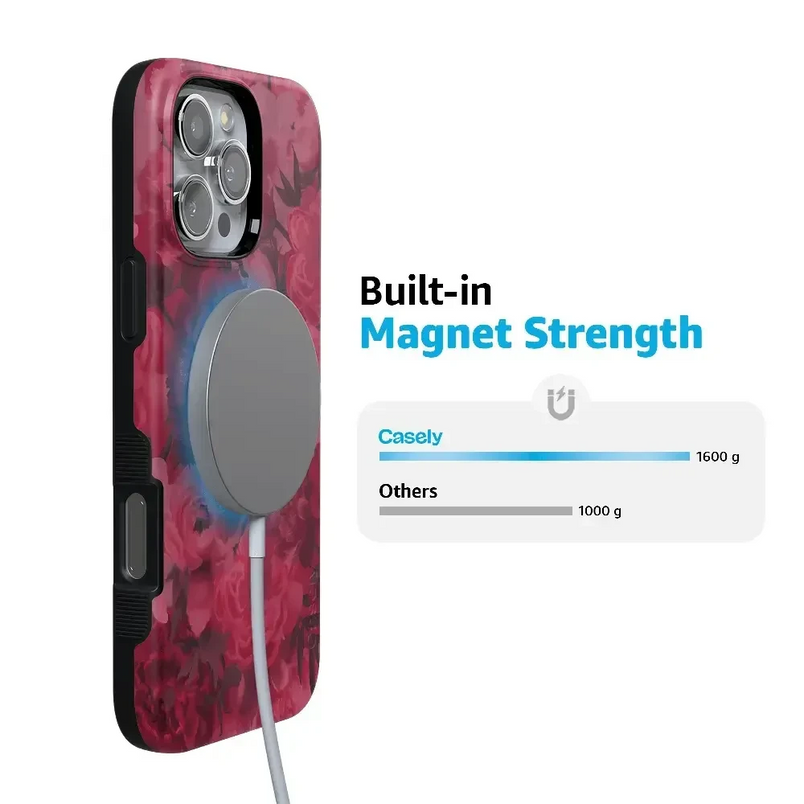 Romance Novel | Moody Floral Case iPhone Case get.casely 