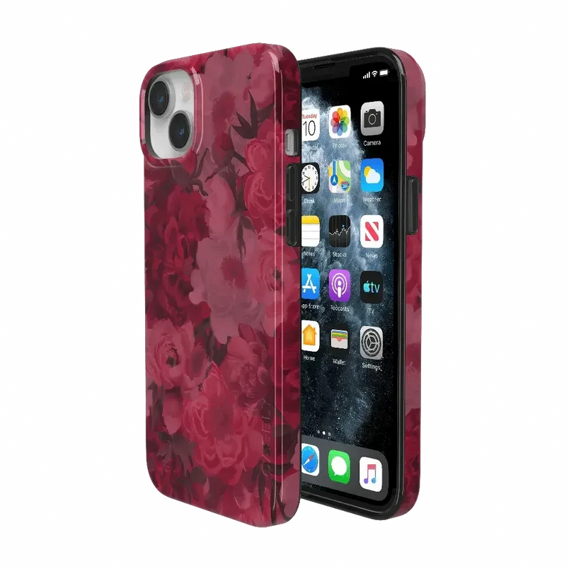 Romance Novel | Moody Floral Case iPhone Case get.casely 