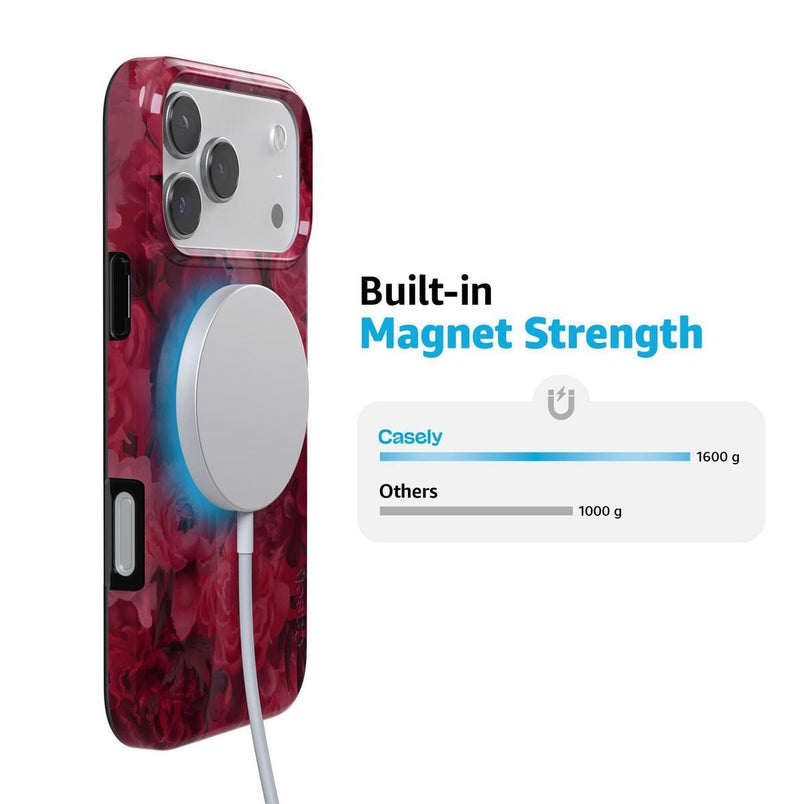 Romance Novel | Moody Floral Case iPhone Case get.casely 