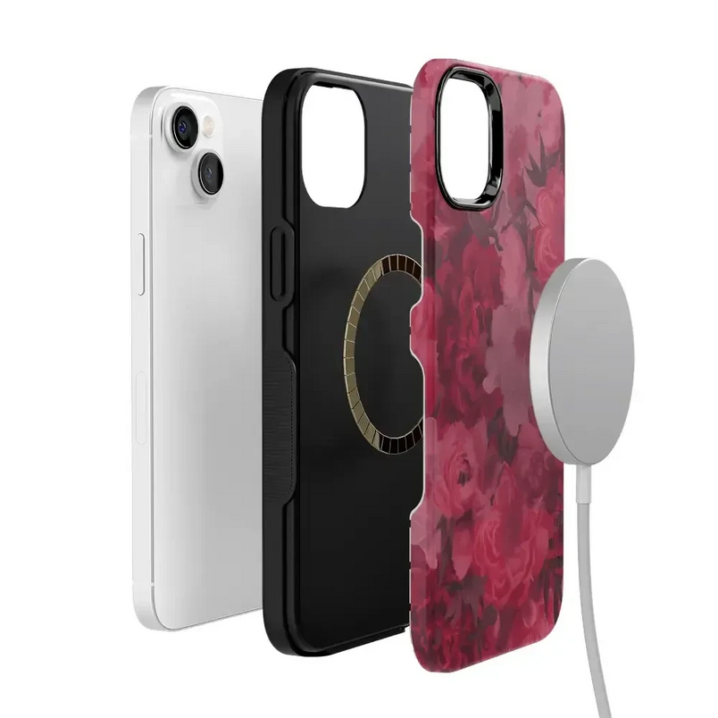 Romance Novel | Moody Floral Case iPhone Case get.casely 