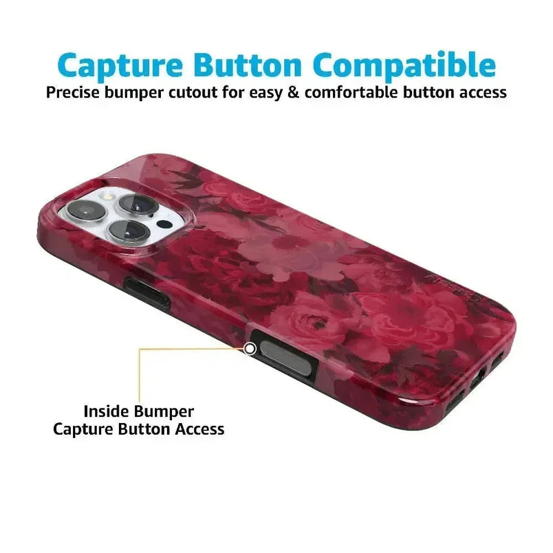 Romance Novel | Moody Floral Case iPhone Case get.casely 