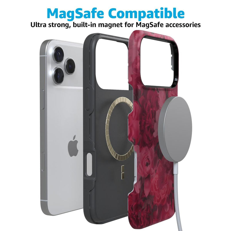 Romance Novel | Moody Floral Case iPhone Case get.casely 