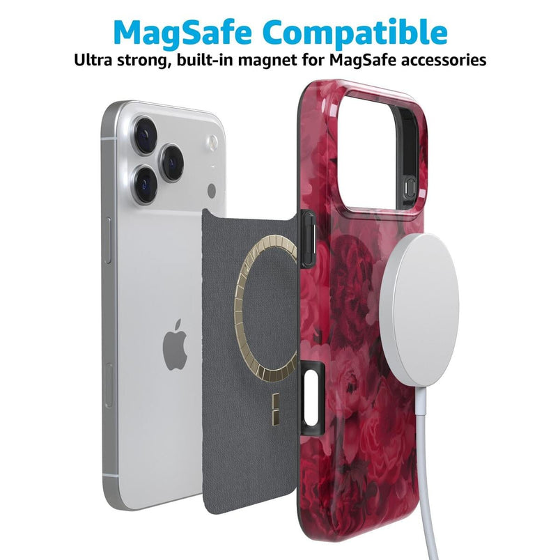 Romance Novel | Moody Floral Case iPhone Case get.casely 