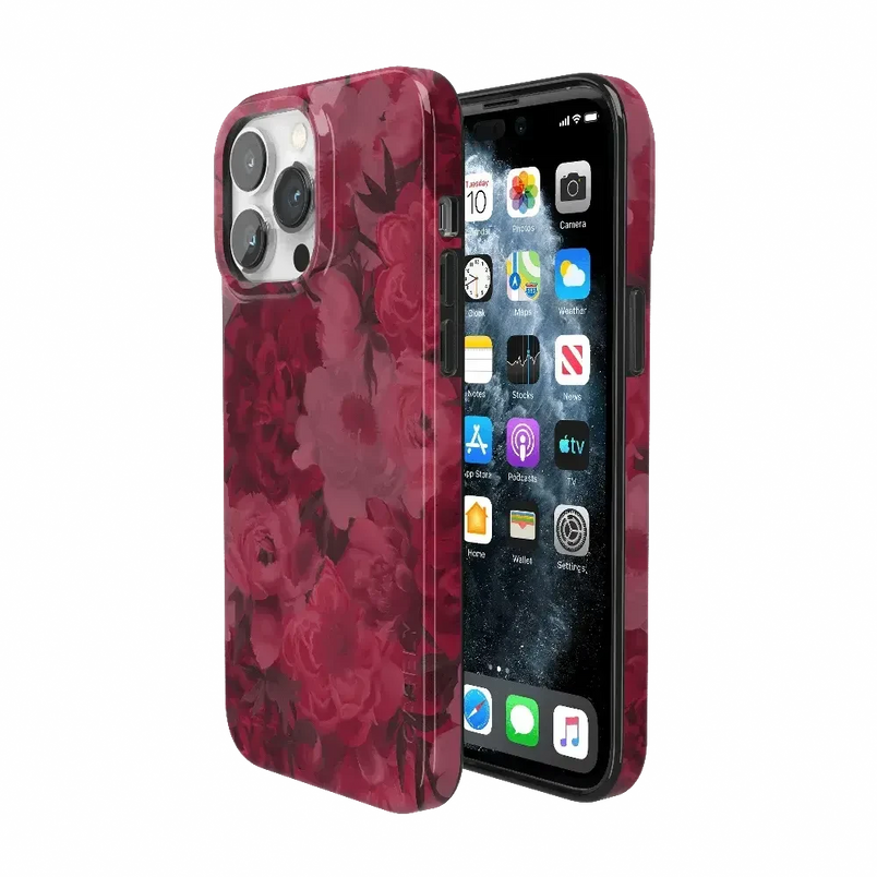 Romance Novel | Moody Floral Case iPhone Case get.casely 