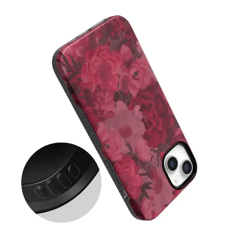 Romance Novel | Moody Floral Case iPhone Case get.casely 