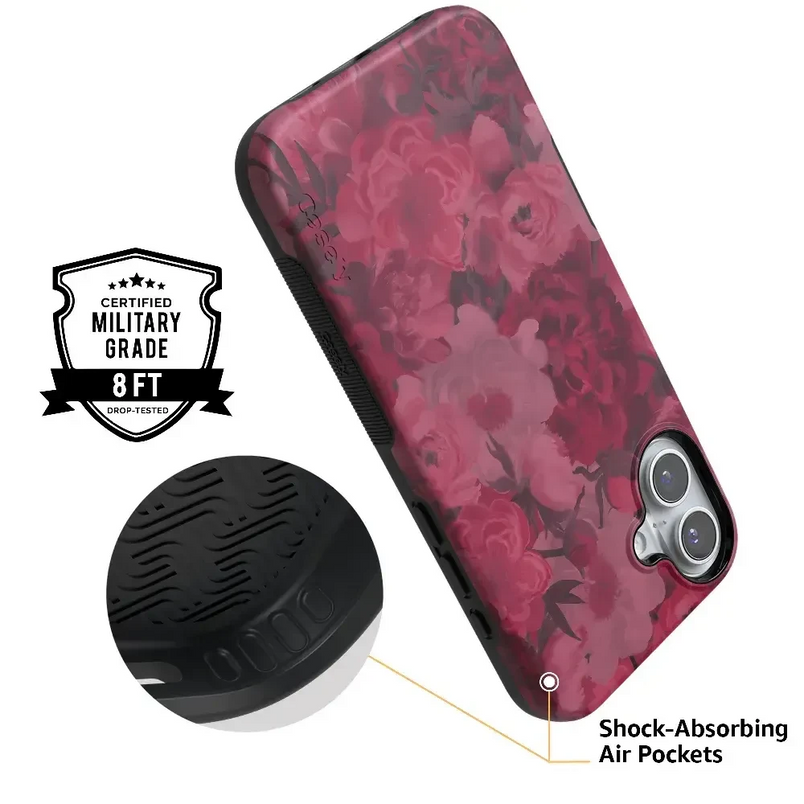 Romance Novel | Moody Floral Case iPhone Case get.casely 