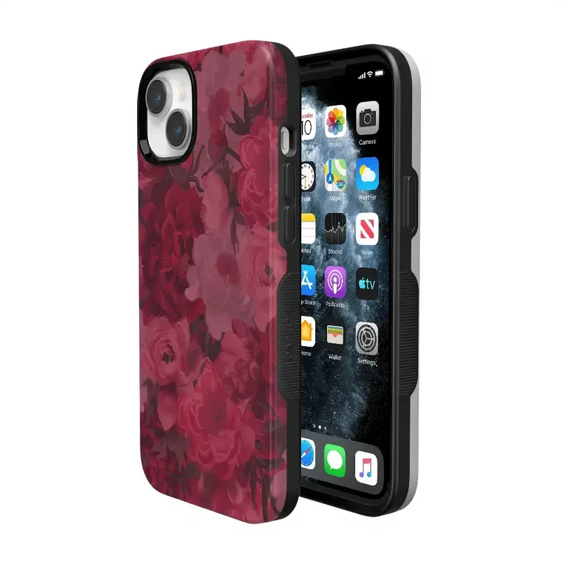 Romance Novel | Moody Floral Case iPhone Case get.casely 