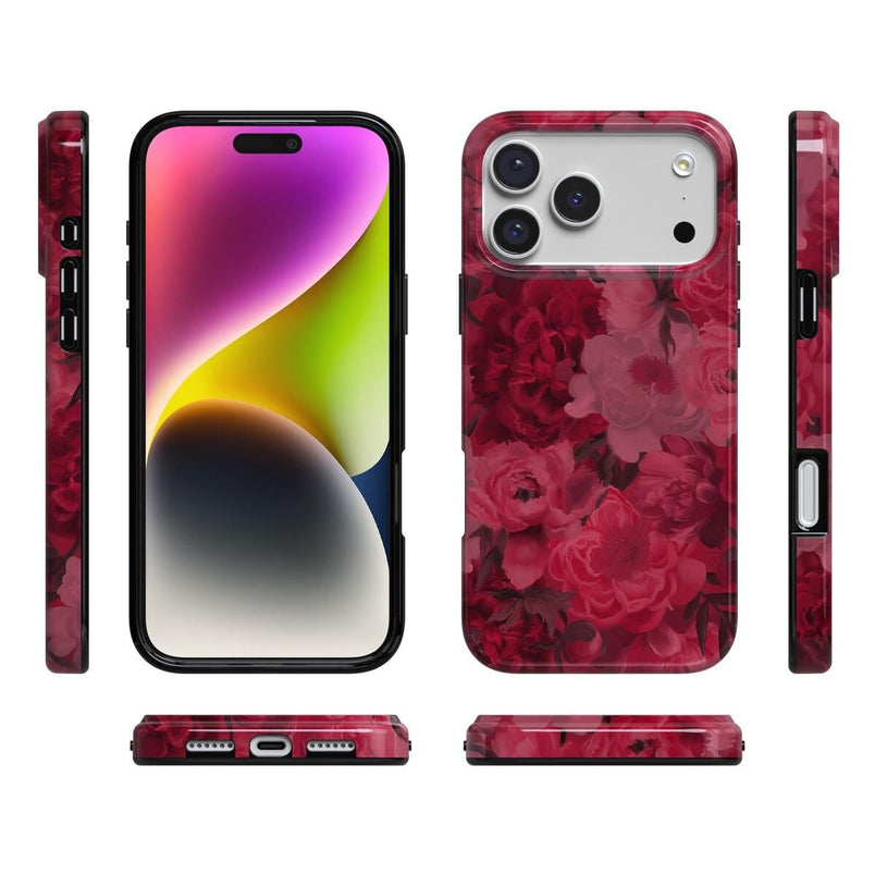 Romance Novel | Moody Floral Case iPhone Case get.casely 