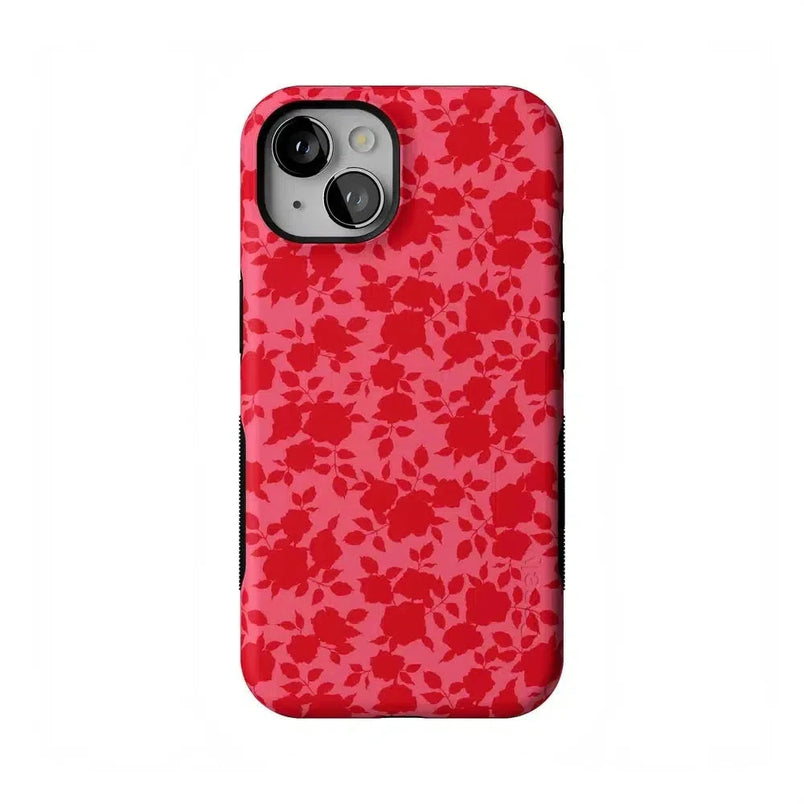Rose Garden | Red Aesthetic Case Phone Case Casetry Bold Flex + MagSafe® iPhone 13