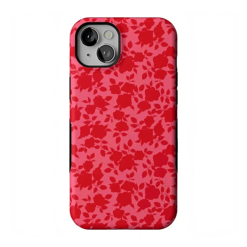 Rose Garden | Red Aesthetic Case Phone Case Casetry Bold Flex + MagSafe® iPhone 14 Plus