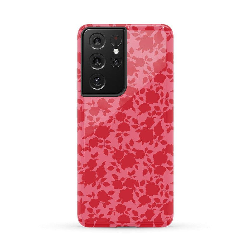 Rose Garden | Red Aesthetic Case Phone Case Casetry Essential Galaxy S21 Ultra