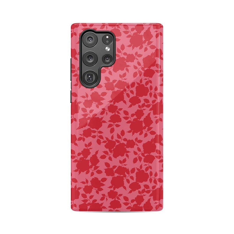 Rose Garden | Red Aesthetic Case Phone Case Casetry Essential Galaxy S22 Ultra