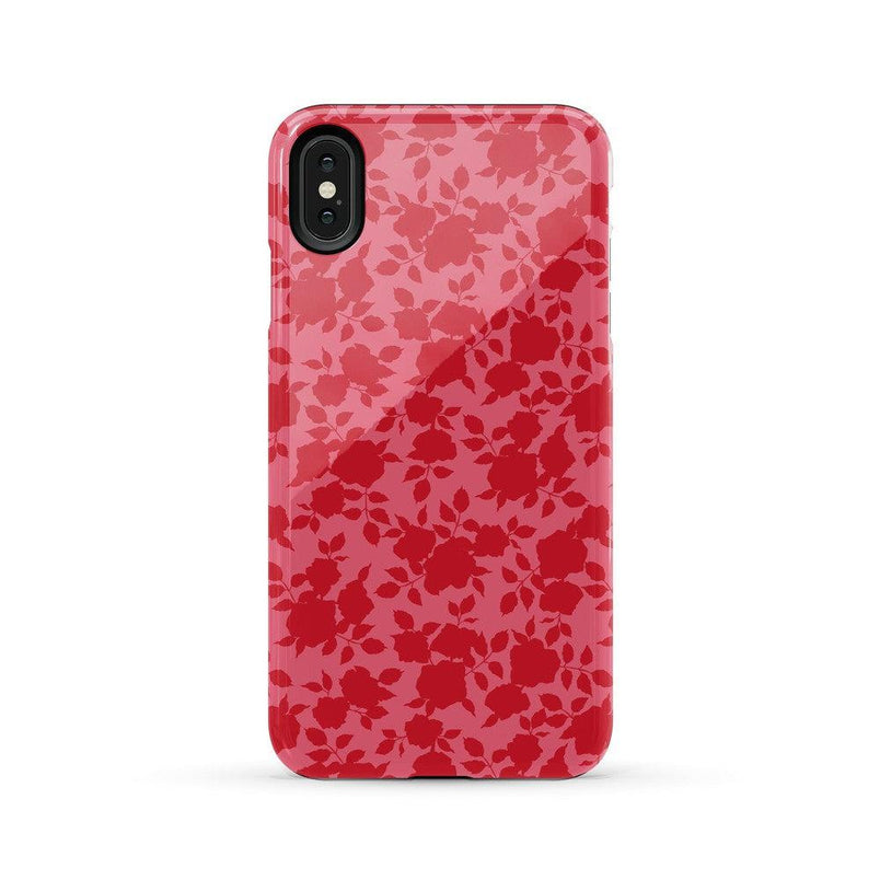 Rose Garden | Red Aesthetic Case Phone Case Casetry Essential iPhone XS Max 