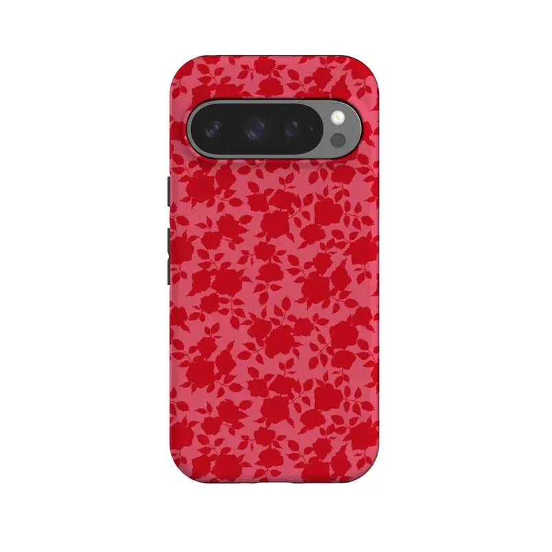 Rose Garden | Red Aesthetic Case Phone Case Casetry Essential + MagSafe® Google Pixel 10 Pro 