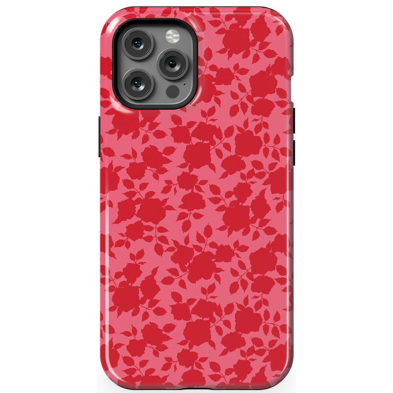 Rose Garden | Red Aesthetic Case Phone Case Casetry Essential + MagSafe® iPhone 12 Pro Max