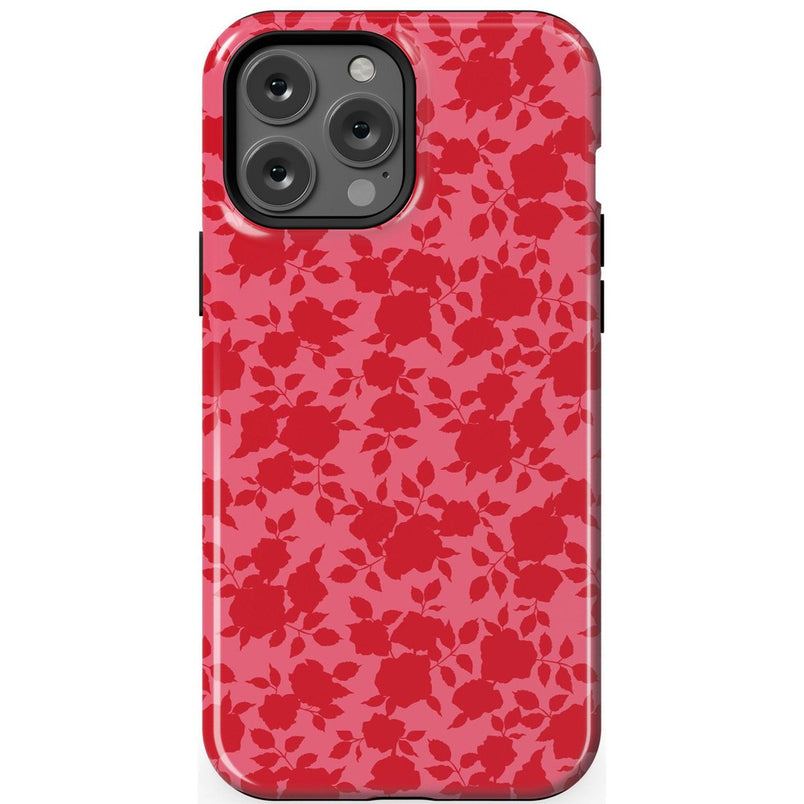 Rose Garden | Red Aesthetic Case Phone Case Casetry Essential + MagSafe® iPhone 13 Pro Max