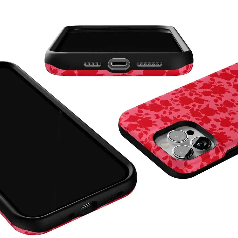 Rose Garden | Red Aesthetic Case Phone Case Casetry 