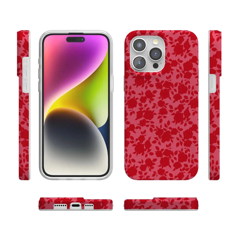 Rose Garden | Red Aesthetic Case Phone Case Casetry 