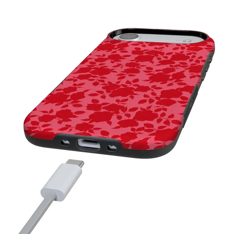 Rose Garden | Red Aesthetic Case Phone Case Casetry 