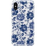 Rose to Fame | Blue & White Rose Floral Case iPhone Case get.casely Classic iPhone XR 
