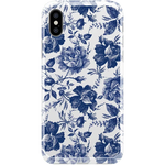 Rose to Fame | Blue & White Rose Floral Case iPhone Case get.casely Classic iPhone XS Max 