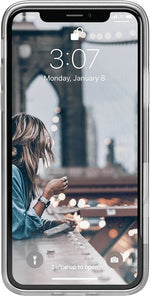 Rose to Fame | Blue & White Rose Floral Case iPhone Case get.casely 