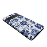 Rose to Fame | Blue & White Rose Floral Google Pixel Case Google Pixel Case Casetry 