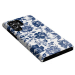 Rose to Fame | Blue & White Rose Floral Samsung Case Samsung Case Casetry 