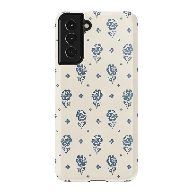 Seaside Stitch | Vintage Roses Case - Galaxy S21 Plus