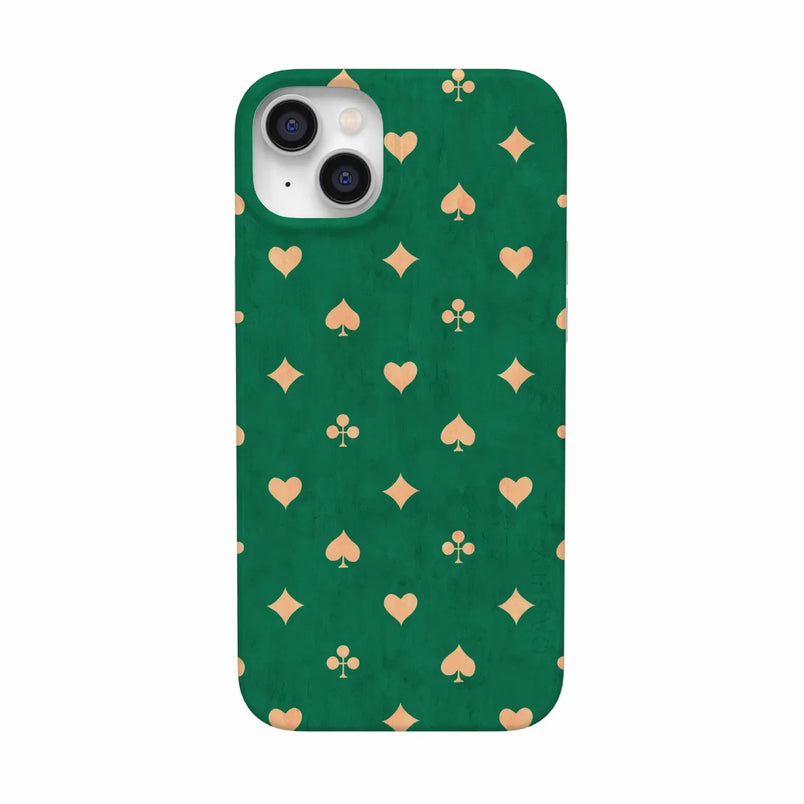 Royal Flush | French Deck Case iPhone Case get.casely Classic + MagSafe® iPhone 14 Plus 