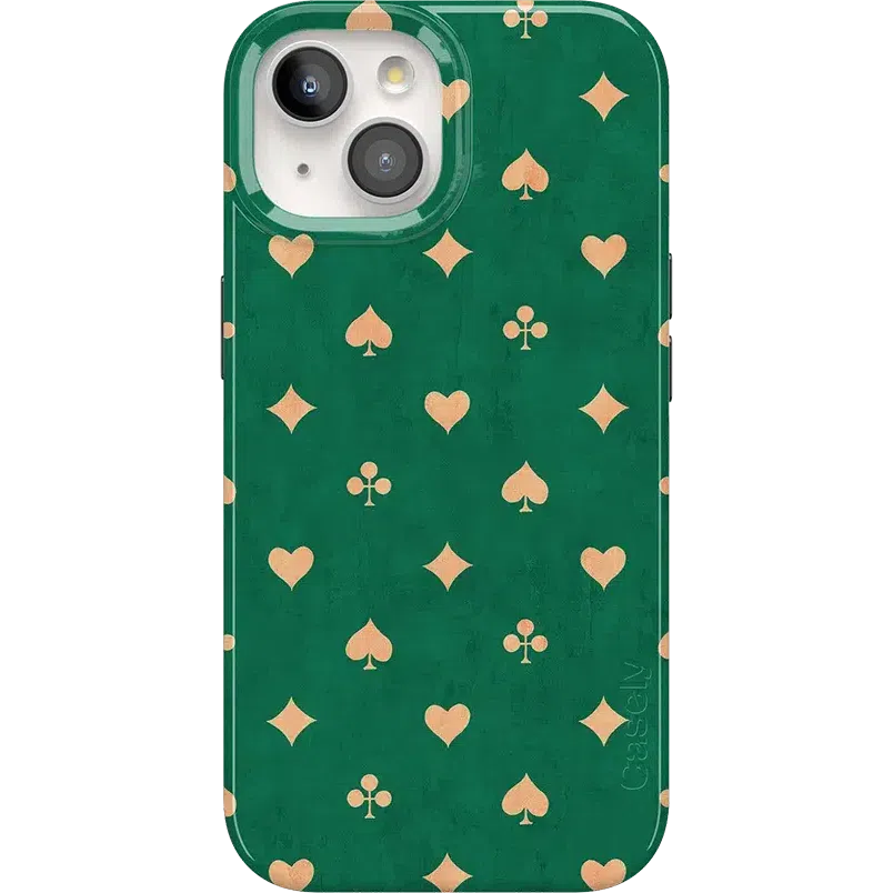 Royal Flush | French Deck Case iPhone Case get.casely Classic + MagSafe® iPhone 15 Plus