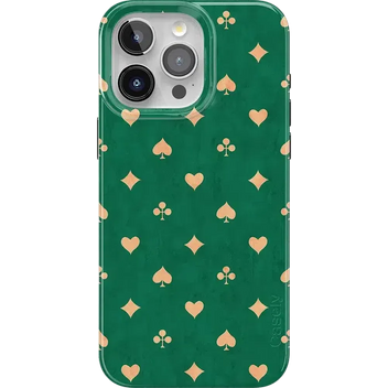 Royal Flush | French Deck Case iPhone Case get.casely Classic + MagSafe® iPhone 15 Pro Max