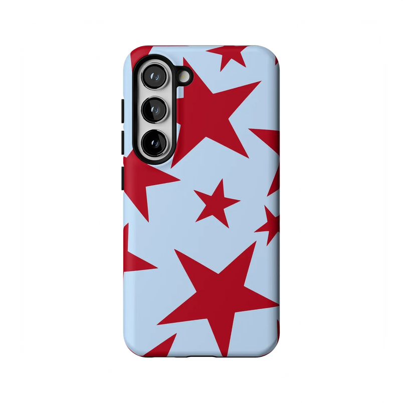 Stars Align | Blue & Red Stars Case - Galaxy S23