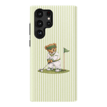 Bear on the Green | Clubhouse Case - Galaxy S22 Ultra