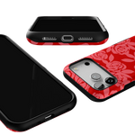 Final Rose | Red & Pink Floral Case