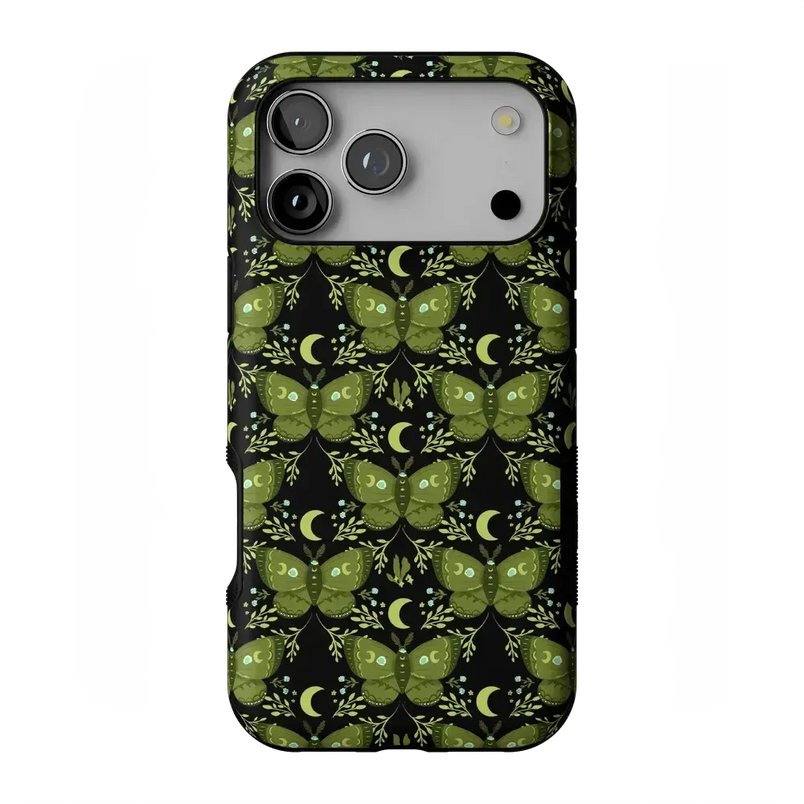 Mystic Moths | Green Twilight Case