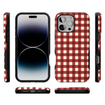 Checked Twice | Red Plaid Case