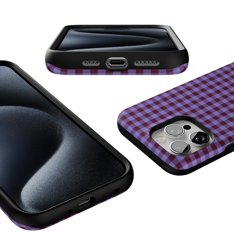 Sweet Jam | Purple Gingham Case